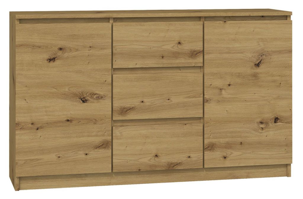 drewniana komoda do sypialni