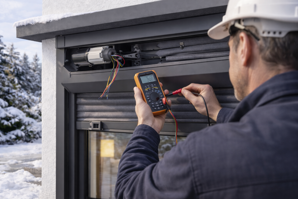 Naprawa rolet zewnętrznych elektrycznych: awarie silnika, kondensatora i sterowania – kiedy wystarczy serwis, a kiedy wymiana